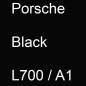 Preview: Porsche, Black, L700 / A1.